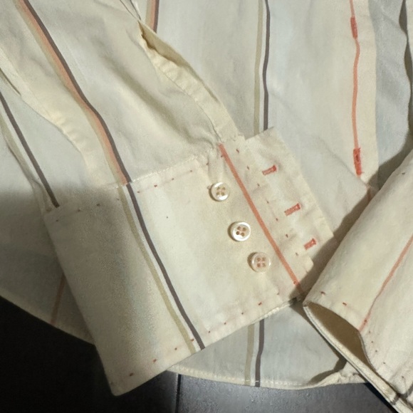 Vintage Elie Tahari Striped Blouse - XS - Picture 2 of 10